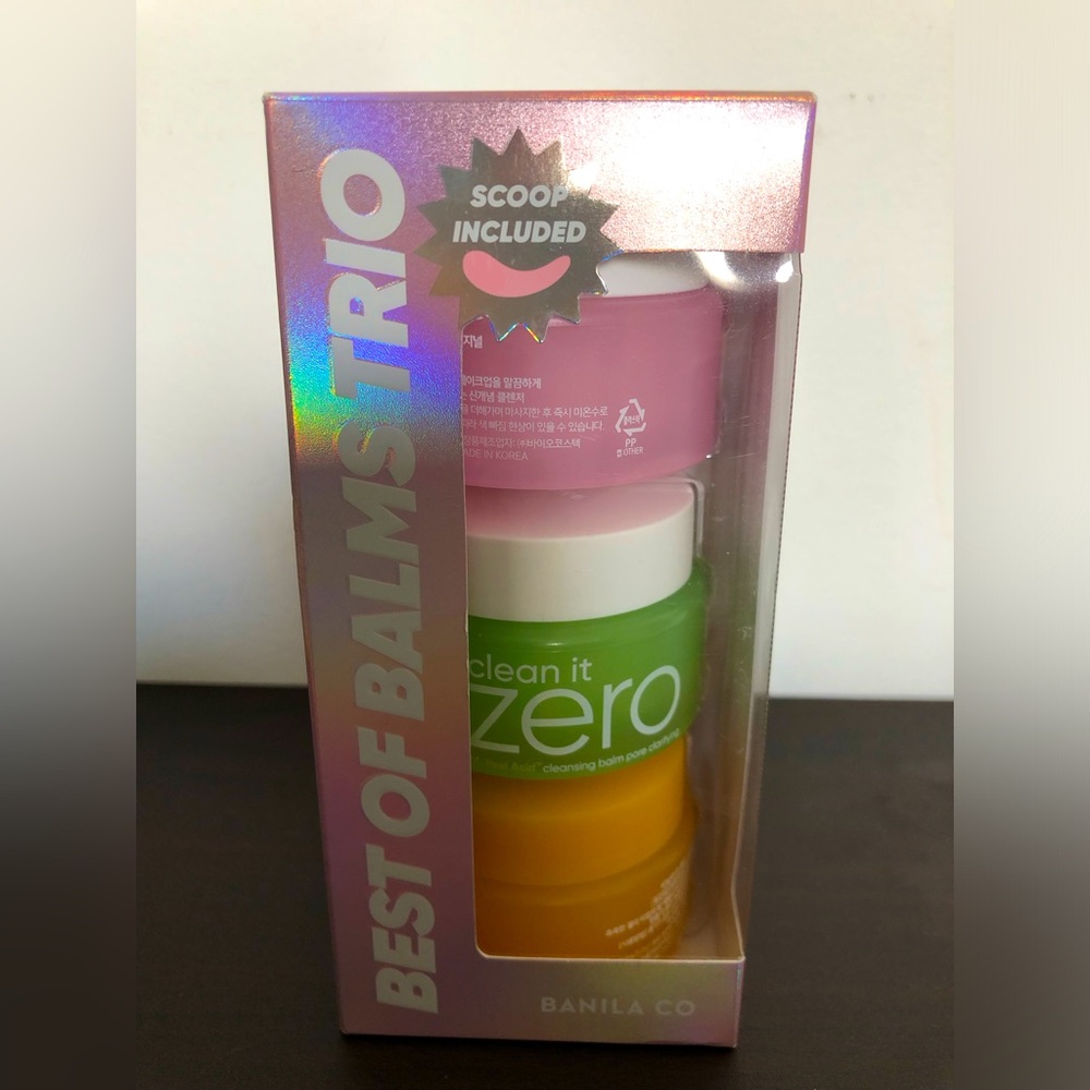 Clean it Zero Best of Balms Trio Banila Co